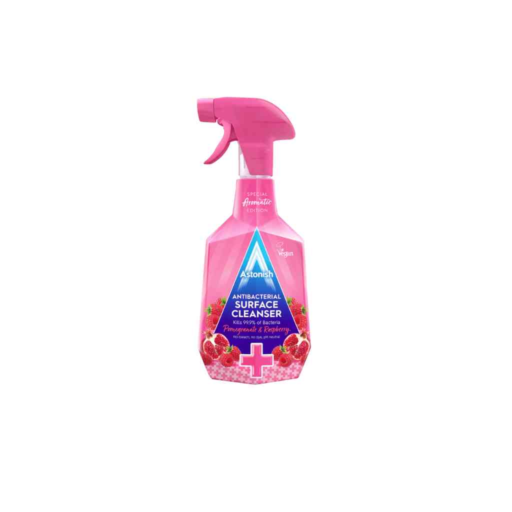 Astonish Antibacterial Surface Cleaner Pomegranate & Raspberry 750ml