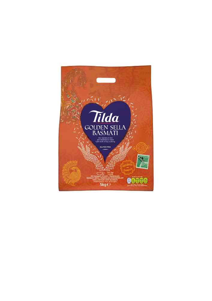 Tilda Golden Sella Basmati Rice 5kg
