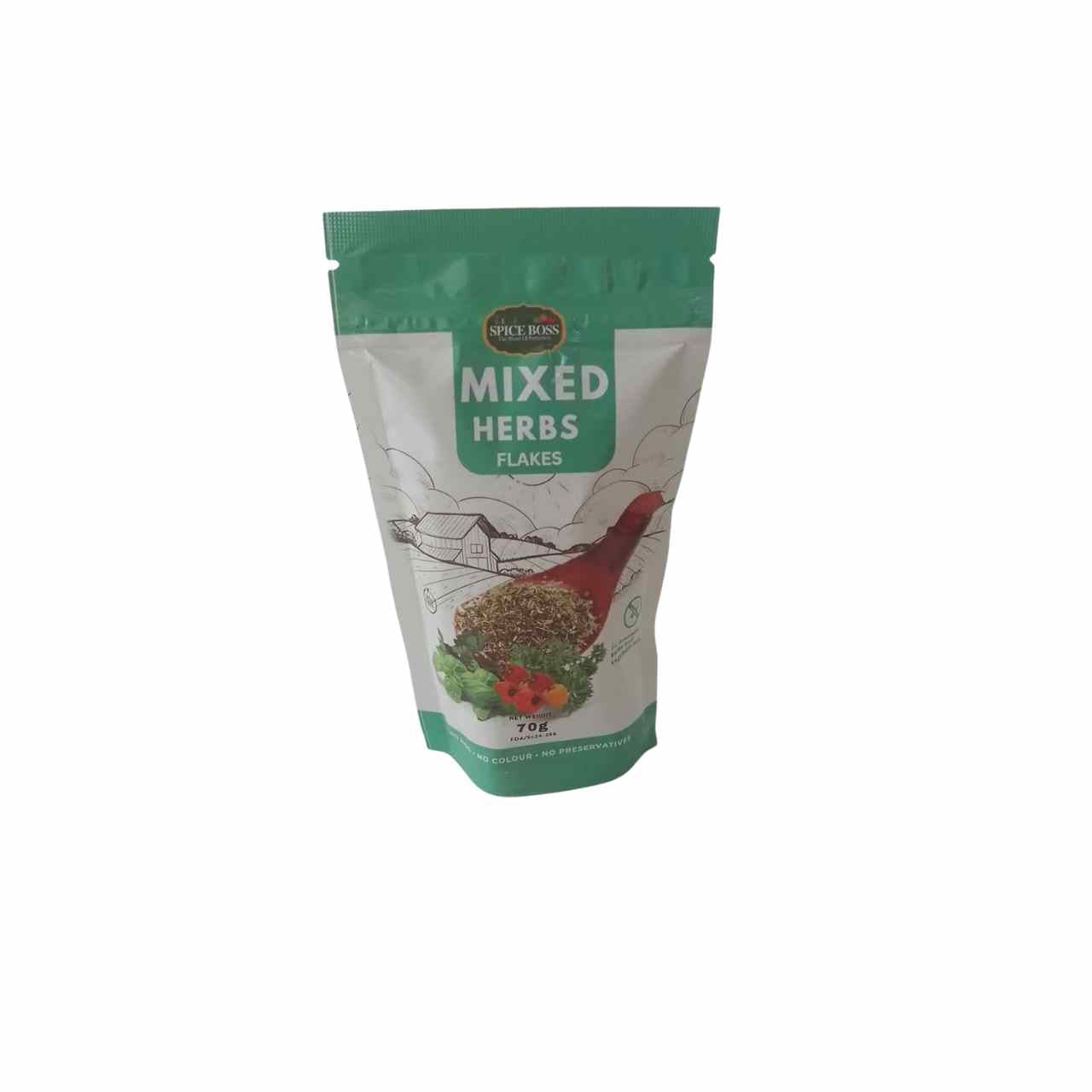 Spice Boss Mixed Herbs Flakes 100g