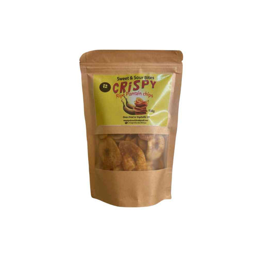 Sweet and Sour Bites Delicious Crispy Ripe Plantain Chips 180g