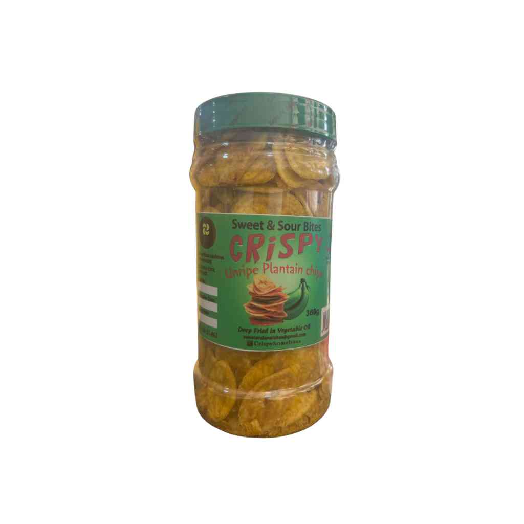 Sweet and Sour Bites Crispy Unripe Plantain Chips 360g