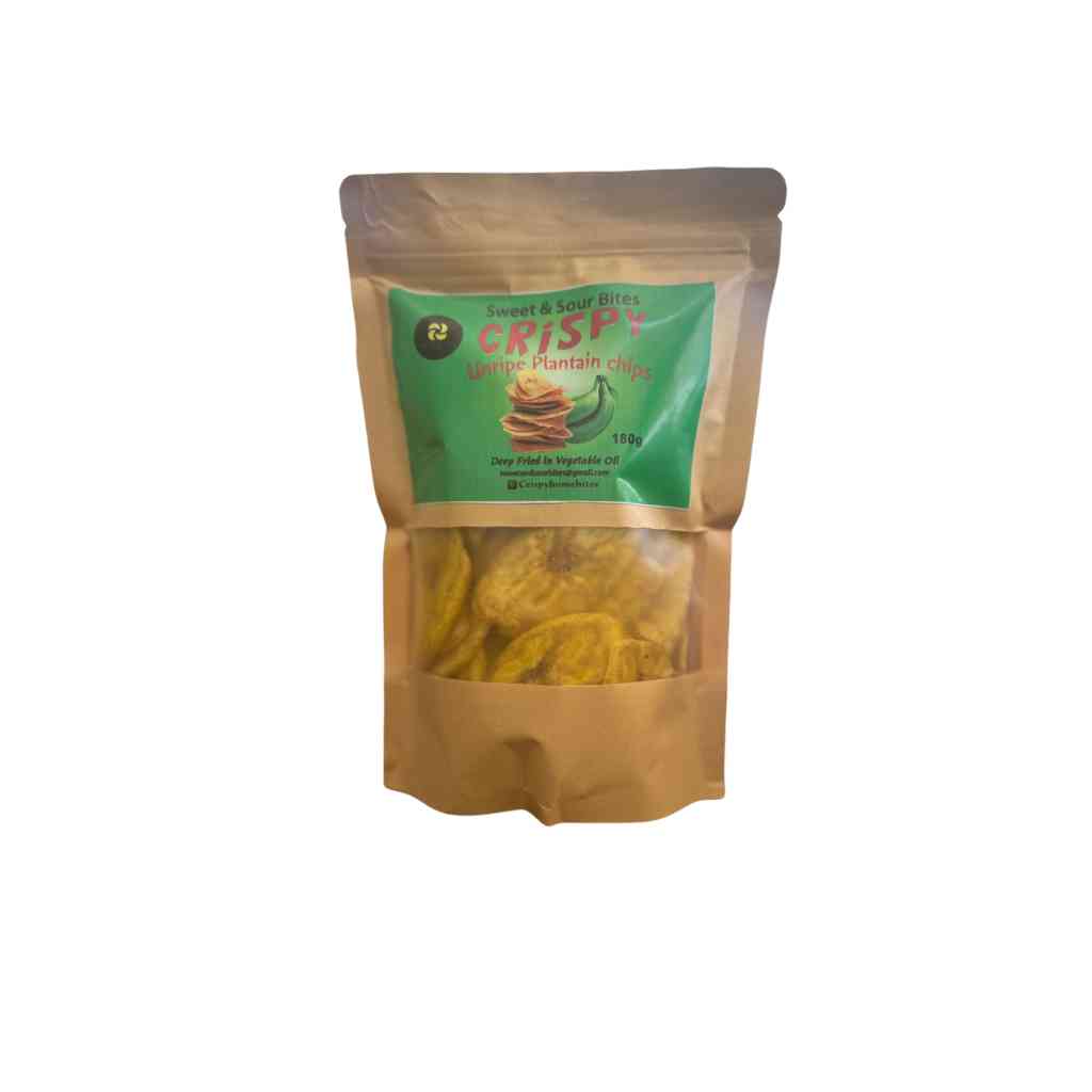 Sweet and Sour Bites Crispy Unripe Plantain Chips 180g