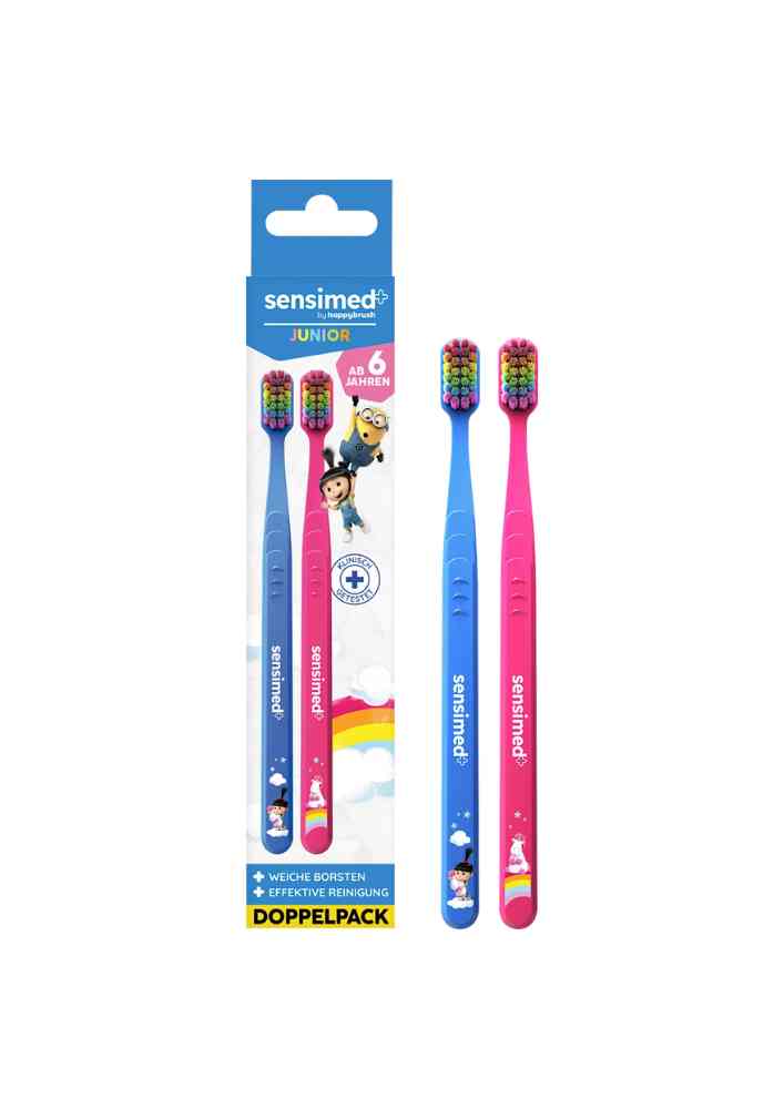 Sensimed Junior Toothbrush from 6 Years - 2 Pieces