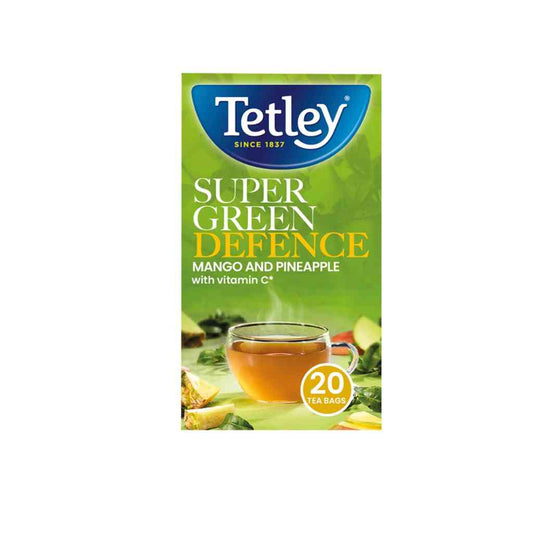 Tetley Super Green Defence Mango and Pineapple 20 Tea Bags