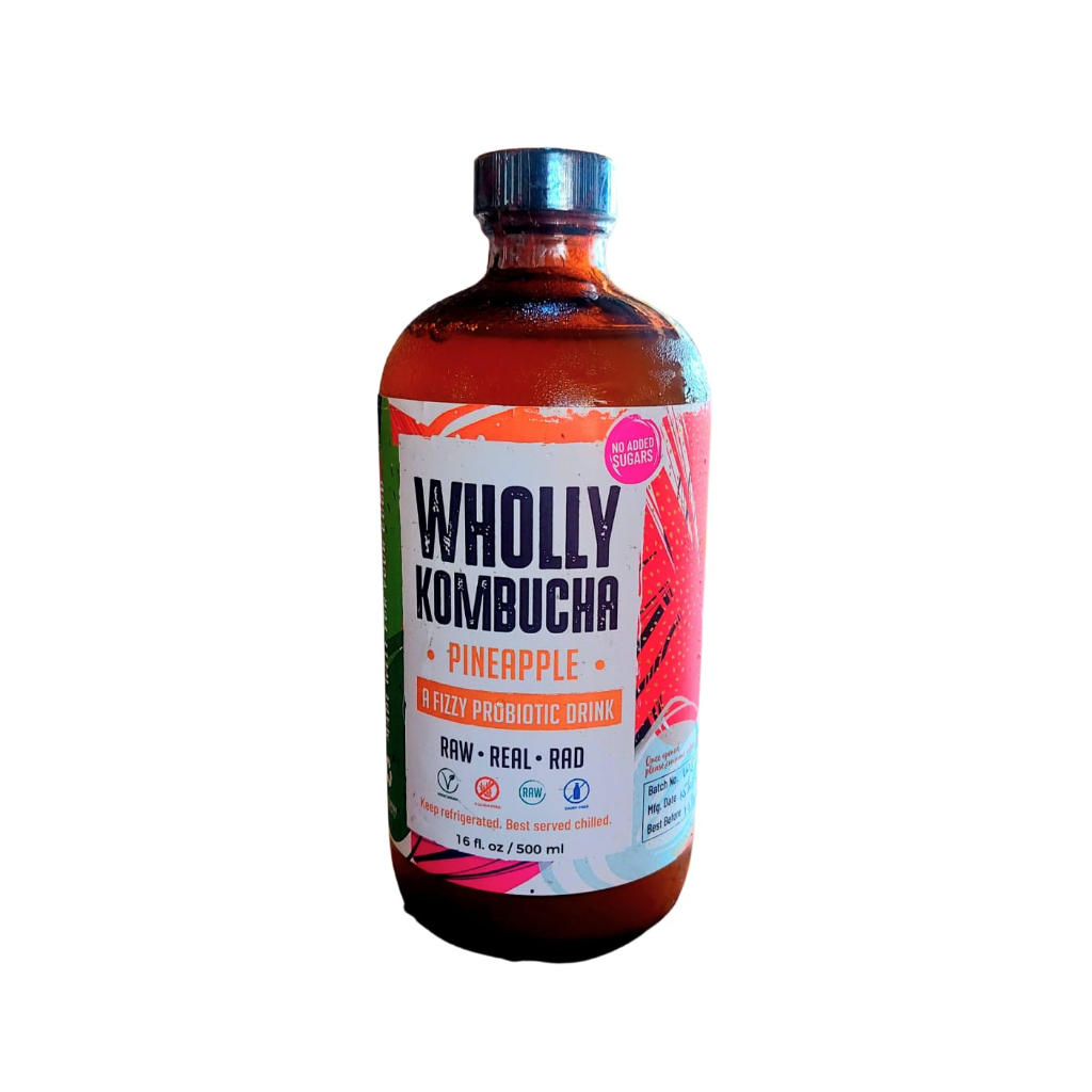 Wholly Kombucha Probiotic Drink 500ml