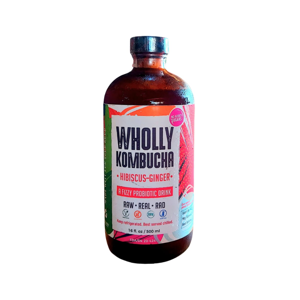 Wholly Kombucha Probiotic Drink 500ml