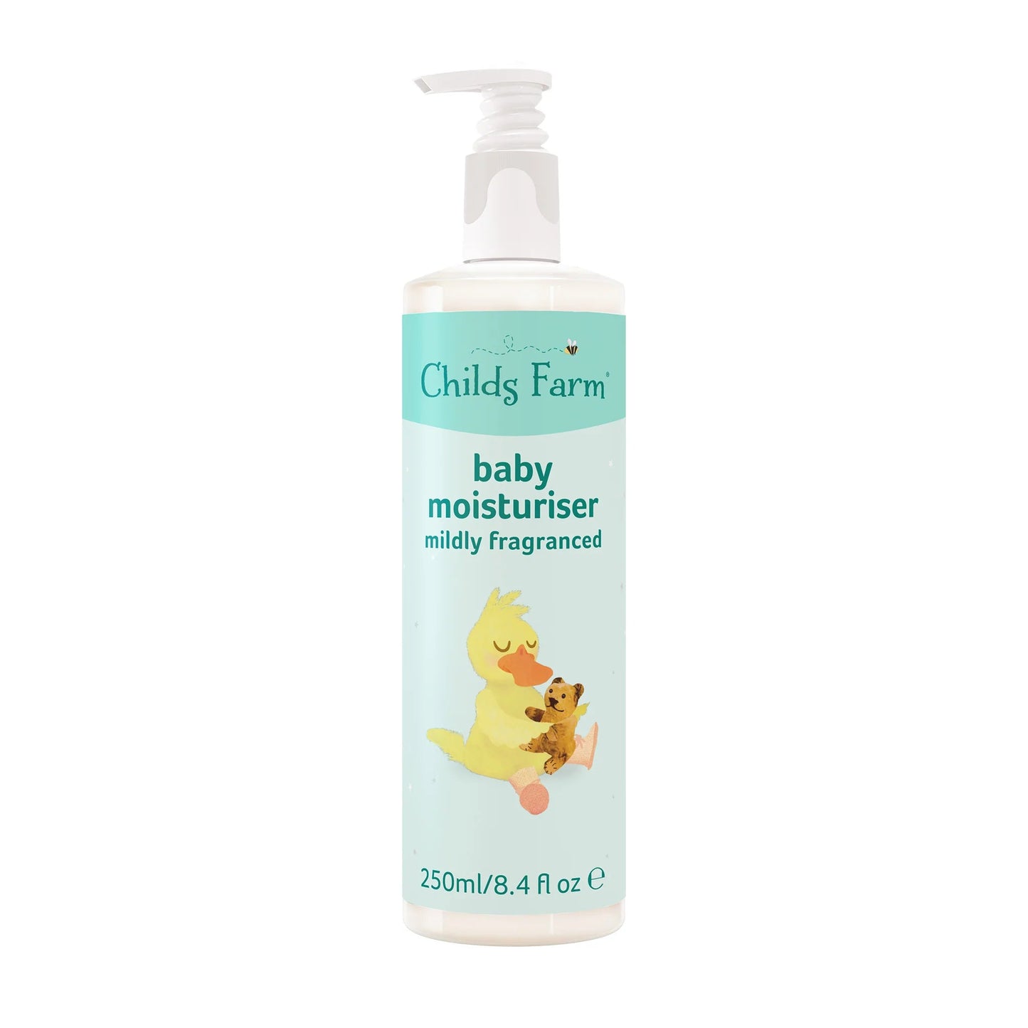 250 millilitre bottle of child's farm baby moisturiser
