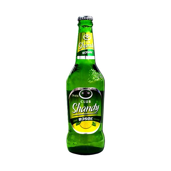 500 millilitre bottle of club shandy