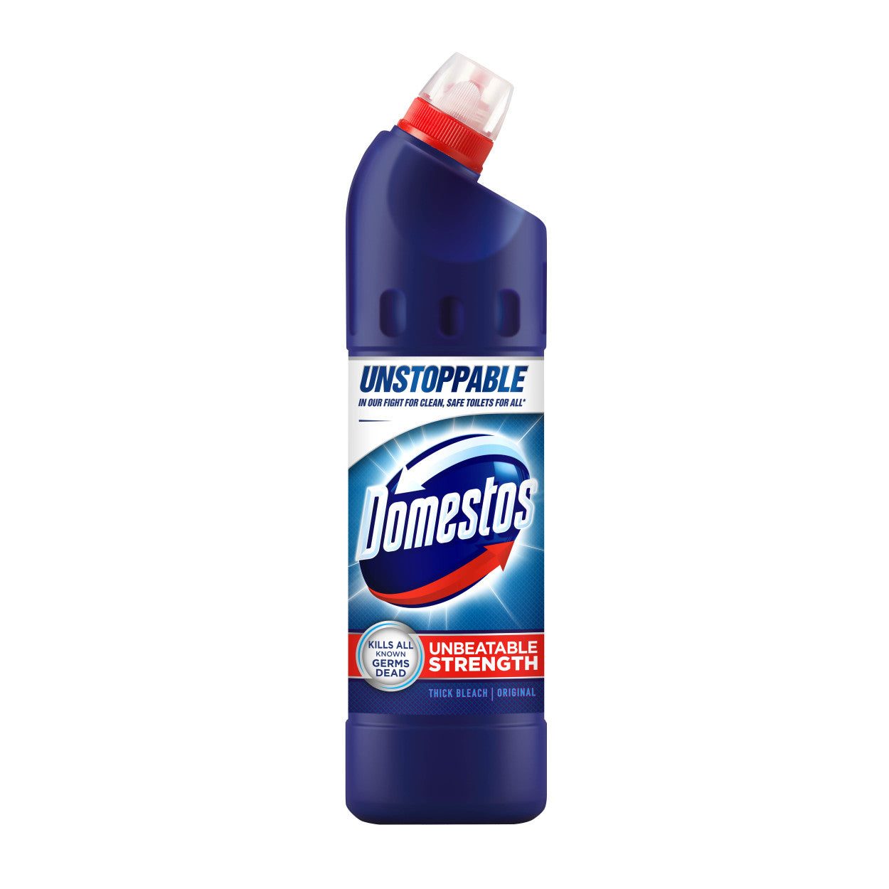 750 millilitre bottle of domestos thick bleach original