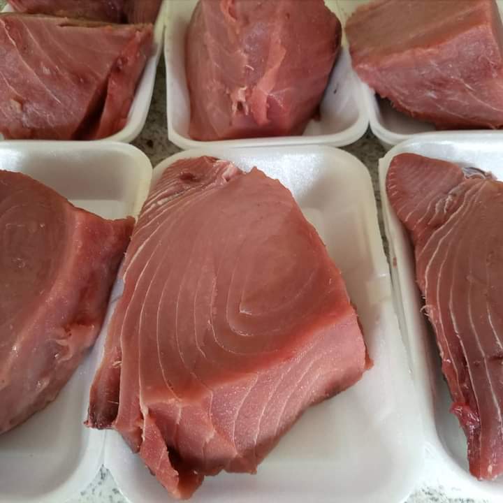 800 gram pack of organic tuna fillet
