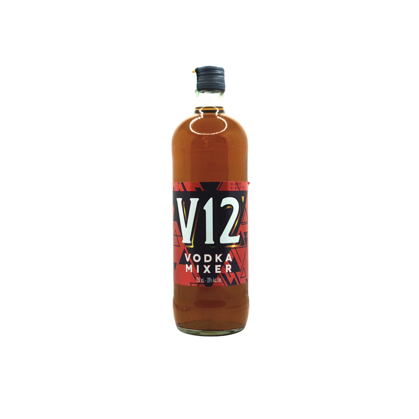 750 millilitre bottle of v12 vodka mixer
