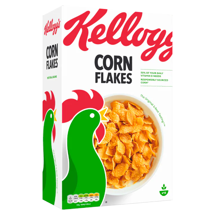 500 gram box of kellogg's corn flakes