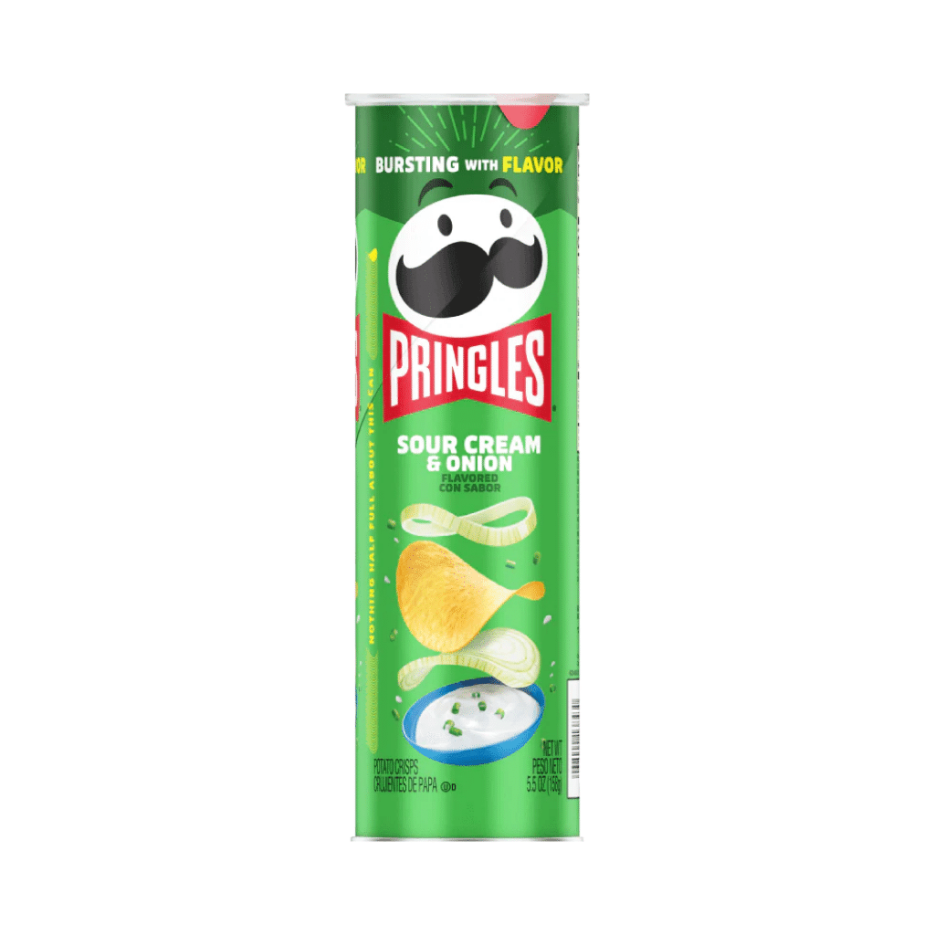 Pringles Sour Cream & Onion 185g