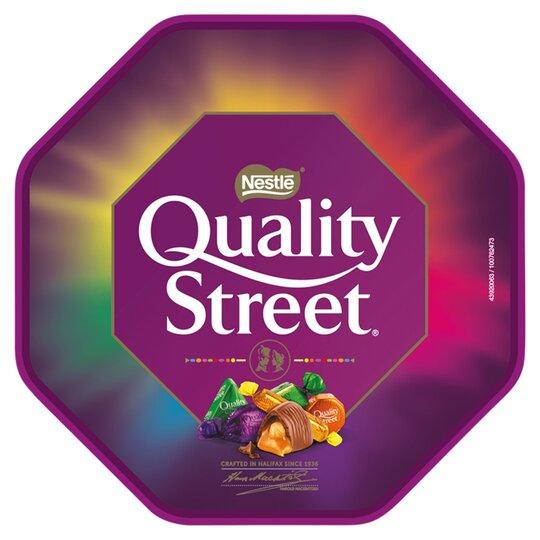 650 gram box of nestle quality street
