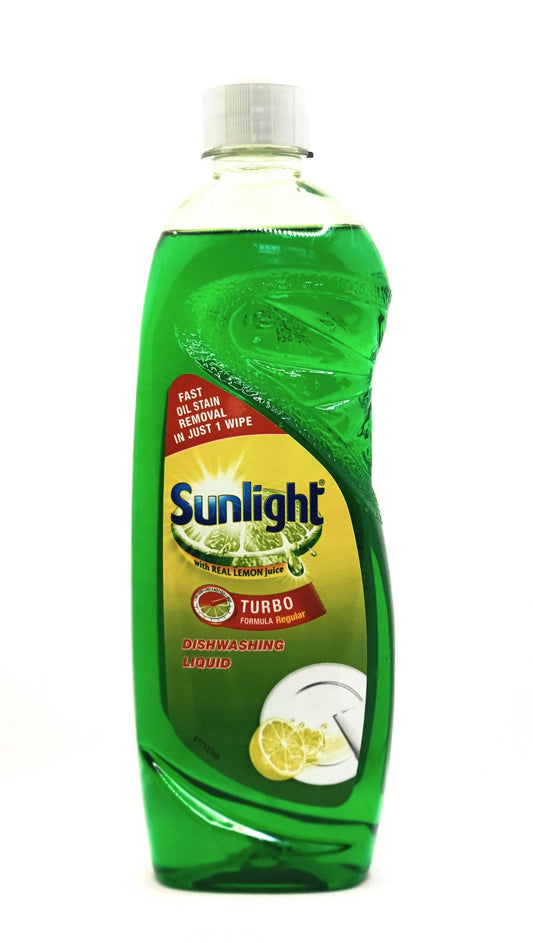 400 millilitre bottle of sunlight turbo formula regular dishwashing soap