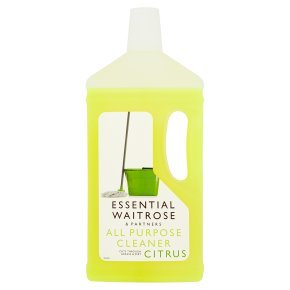 1 litre bottle of essential waitrose & partners all purpose cleaner citrus