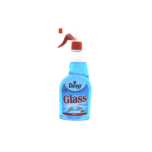 500 millilitre refill bottle of deva glass cleaner 