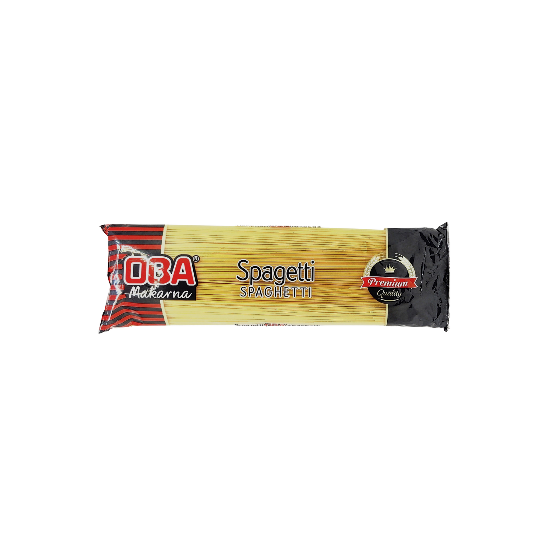450 gram pack of oba makarna spaghetti