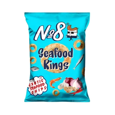 N0 8 Seafoods Rings Chips 20g