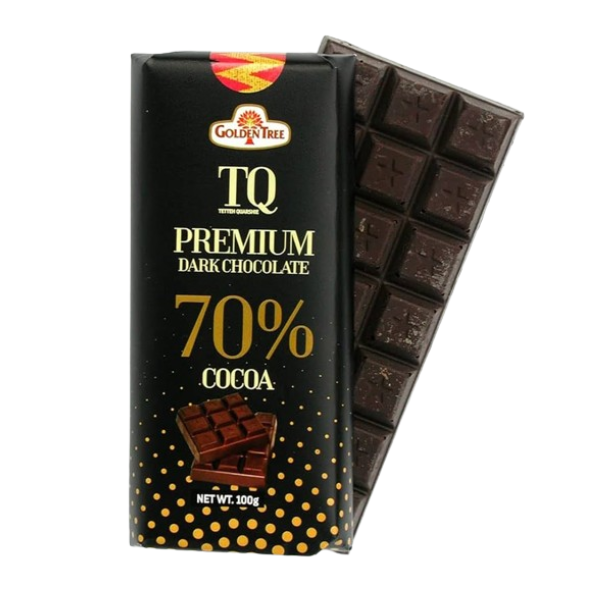 Golden Tree Tq Premium 70% Dark Chocolate 100G