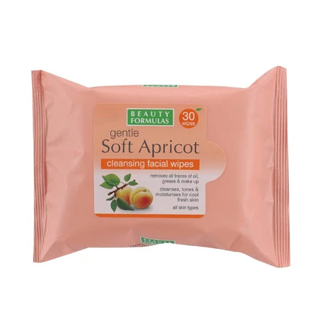 Beauty Formulas Facial Wipes Apricot