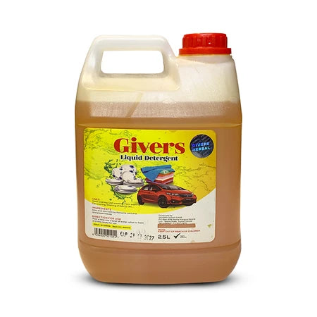 Givers Liquid Detergent 2.5ltr