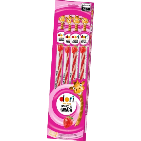 Dori Licorice Neck Of Giraffe Strawberry 30g
