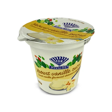 Fanmilk Yaourt Sweet Vanilla Yoghurt 125g