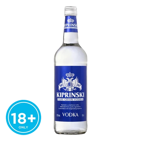 Kiprinski Pure Grain Vodka 1ltr