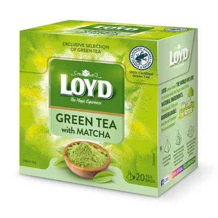 Loyd Green Tea With Matcha Pure 20 Bags