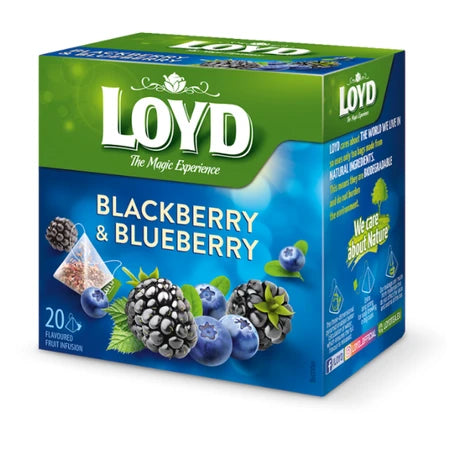 Loyd Blackberry & Blueberry Tea 40g