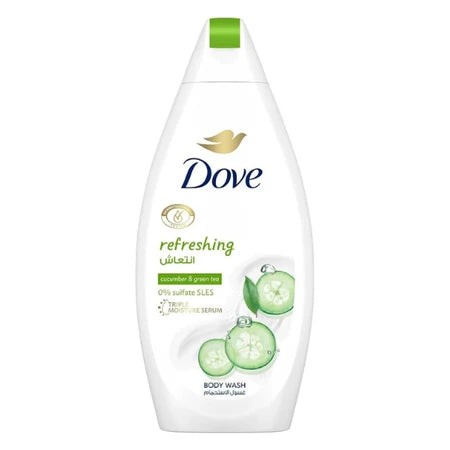 Dove Body Wash Cucumber & Green Tea 500ml