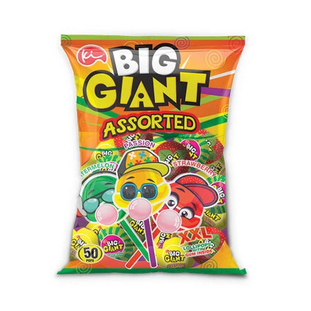 Big Giant Xxl Assorted Lollipop 793g