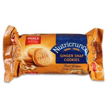 Parle Ginger Snap Cookies 52g