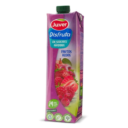 Juver Red Fruits (Frutos Rojos) Juice 1ltr