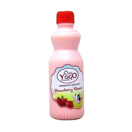 One Yogo Strawberry Wheat Yoghurt 330ml