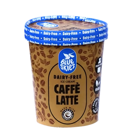 Blue Skies Coffee Latte Ice Cream 450ml