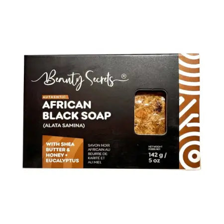 Beauty Secrets African Black Soap with Shea & Honey 142g