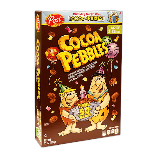 Post Cocoa Pebbles Cereal 15oz