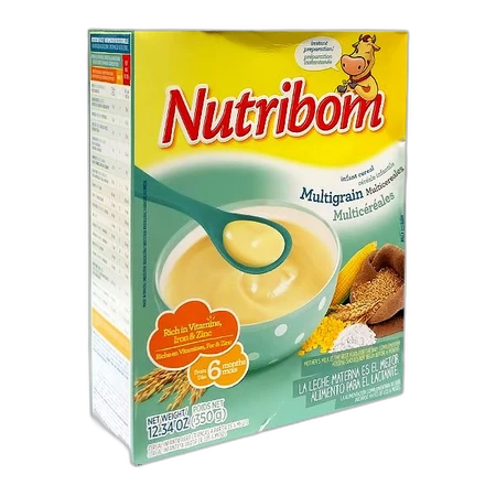 Nutribom Infant Cereal Paper Box Multigrain 300g