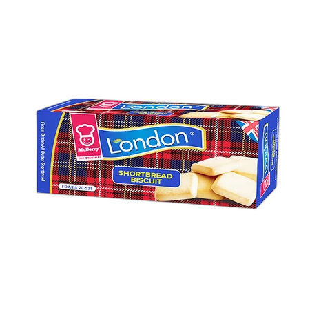 Mcberry London Shortbread Biscuit 80g