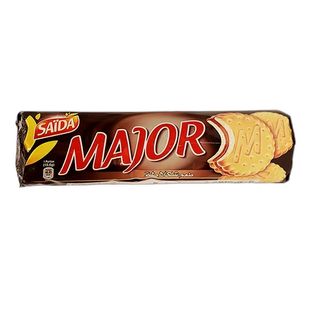 Saida Major Chocolate Biscuit 160g