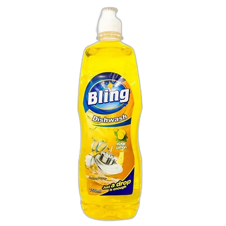 Bling Dishwash Gel Magic Lemon 750ml
