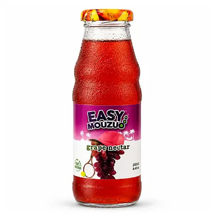 Easy Mouzuo Grape Nectar Glass Bottle 250ml