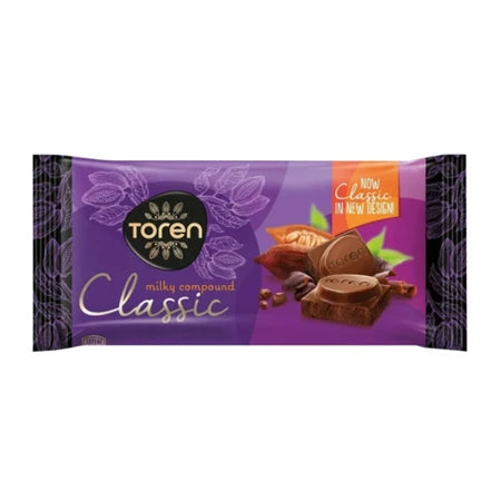 Toren Classic Chocolate Purple 100g