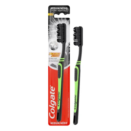 Colgate Toothbrush Double Action Charcoal