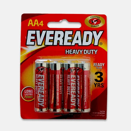 Eveready Battery Aa Red Bp4