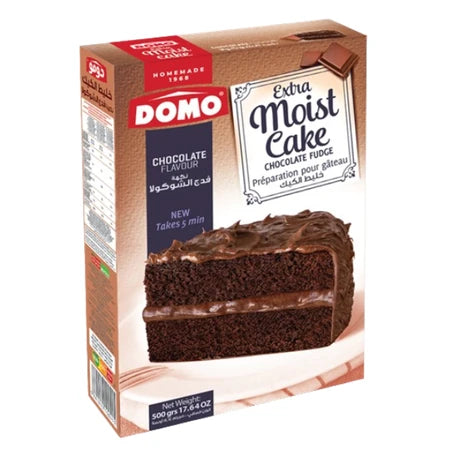 Domo Extra Moist Cake Chocolate 500g