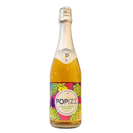 Popizz Sparkling White Grape 750ml