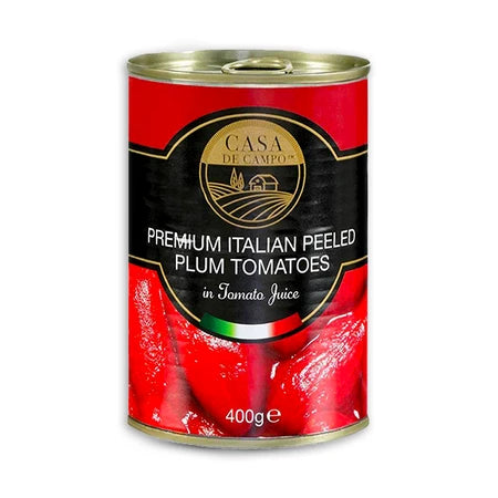 Casa De Campo Peeled Plum Tomatoes 2.5kg